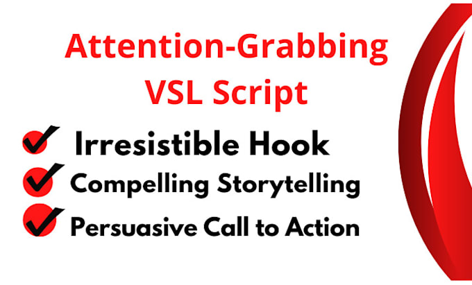 write high converting video sales letter script, vsl script