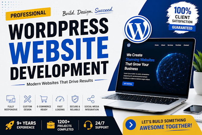 build a responsive wordpress website for your business