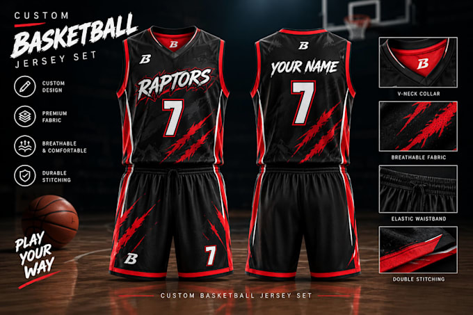 design basketball sublimation jersey or uniform
