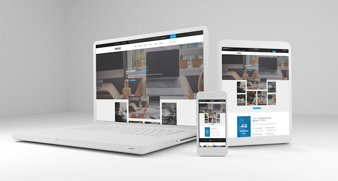 create a stunning responsive website for your business