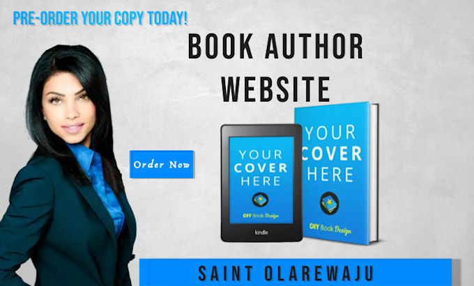 design book author website, author website, ebook website