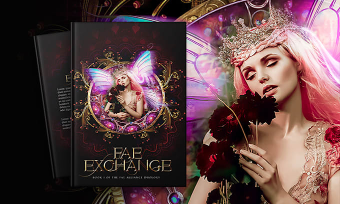 create mesmerinsing book cover for amazon and others