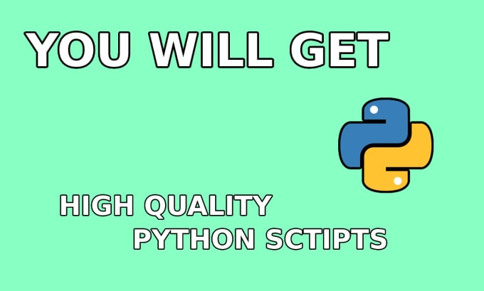 Create python scripts for you by Omppu42 | Fiverr