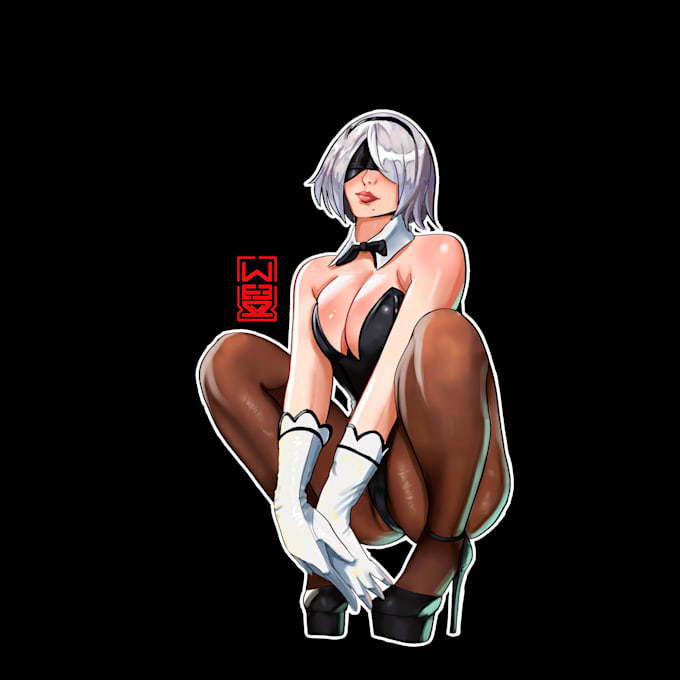 draw a sfw, nsfw, oc, pinup, fantasy, character design