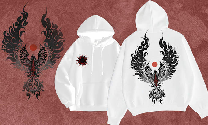 create custom anime streetwear tshirt design