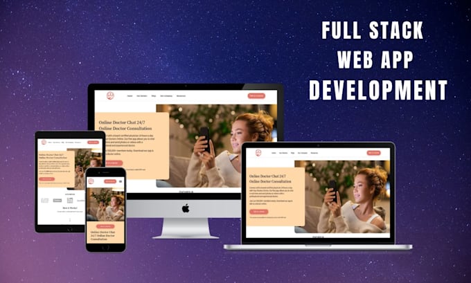 Create a responsive website using react js for your business by ...