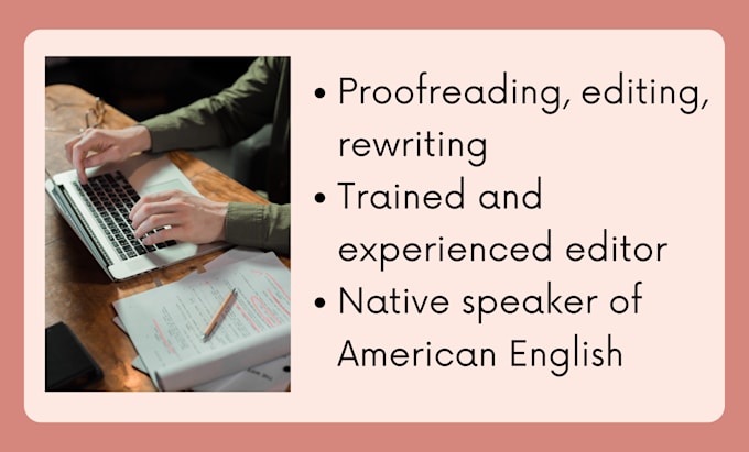 edit your translated text into native level american english