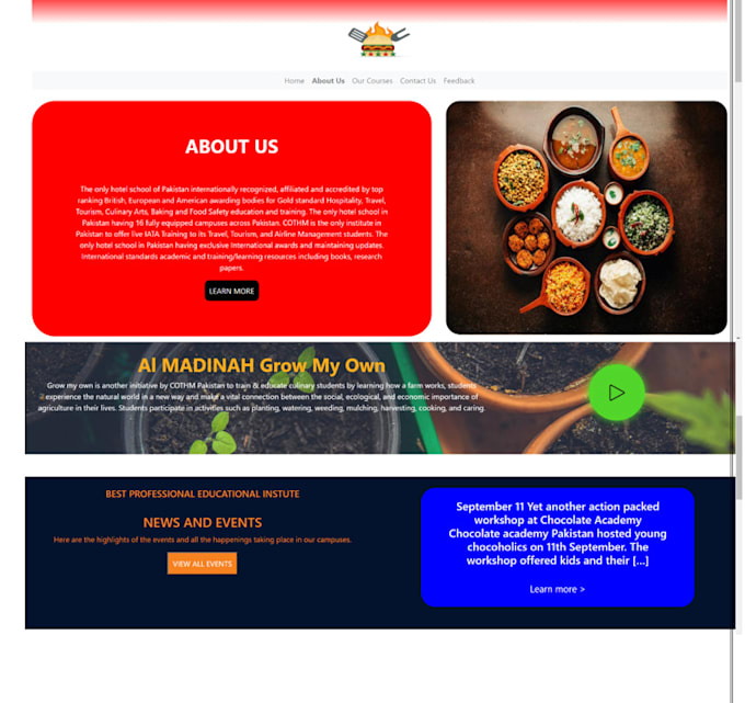 Make a website using html css and bootstrap by Ubaidrashid464 | Fiverr