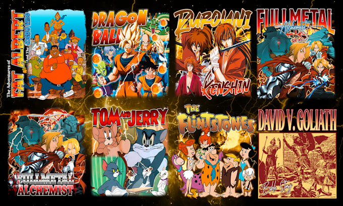 design crazy anime 90s vintage bootleg t shirt