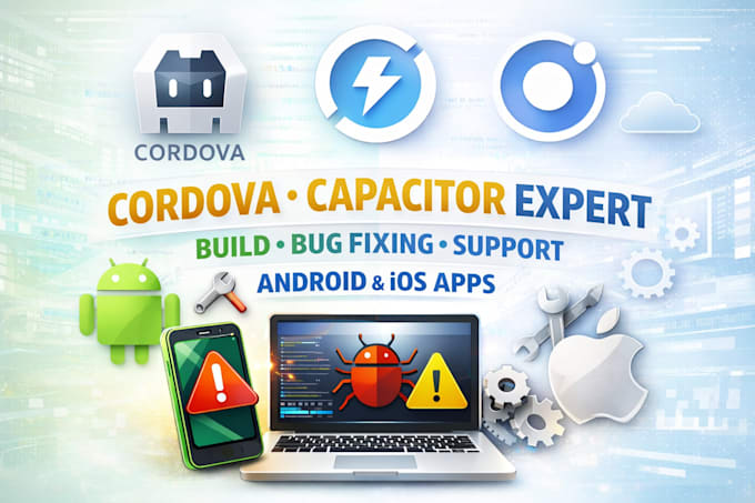 build capacitor cordova apps for android ios