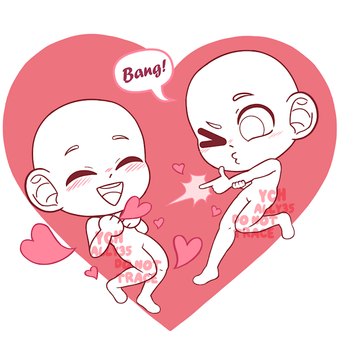 draw you a couple icon ych