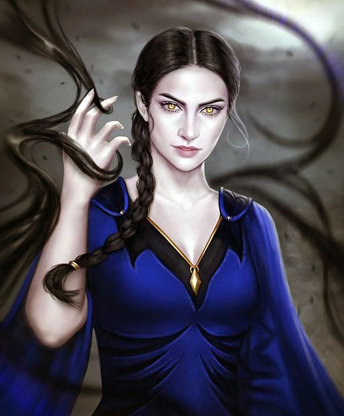 Draw dnd art and dnd character art for you by Mienkehuman Fiverr