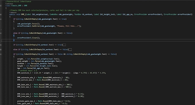 Do you winform task and project in c sharp by Progcoder_a10 | Fiverr