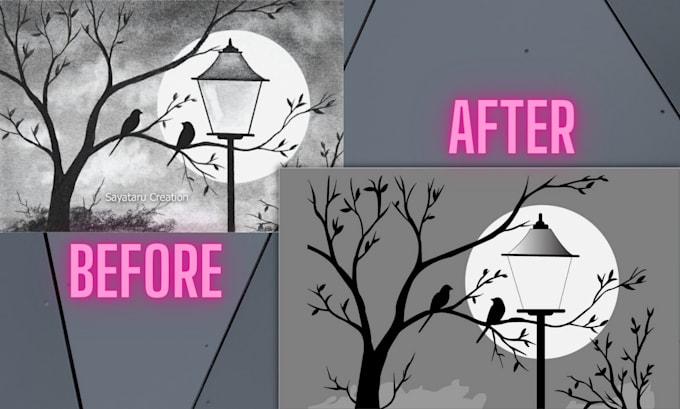 do manual vector tracing