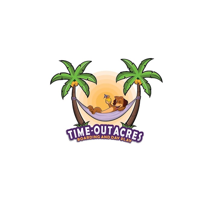 design popular small facility dog boarding kennels logo