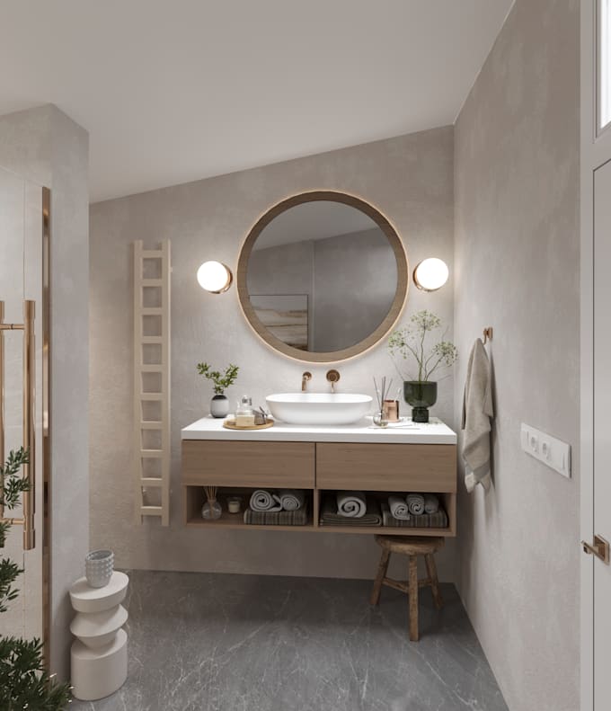 create stunning bathroom design for your home or apartment