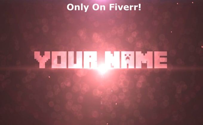 Create professional 2d minecraft spooky intro by Mediaent | Fiverr