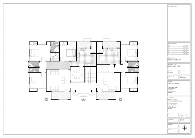 Redraw a 2d floor plan for real estate purposes by Deeceeez | Fiverr