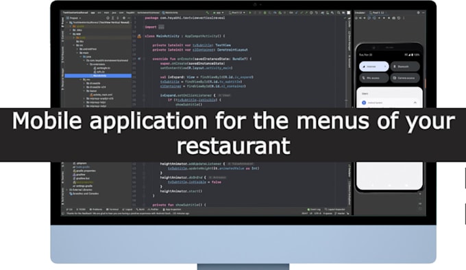Making mobile application for the menus in your restaurant by Tuuall ...