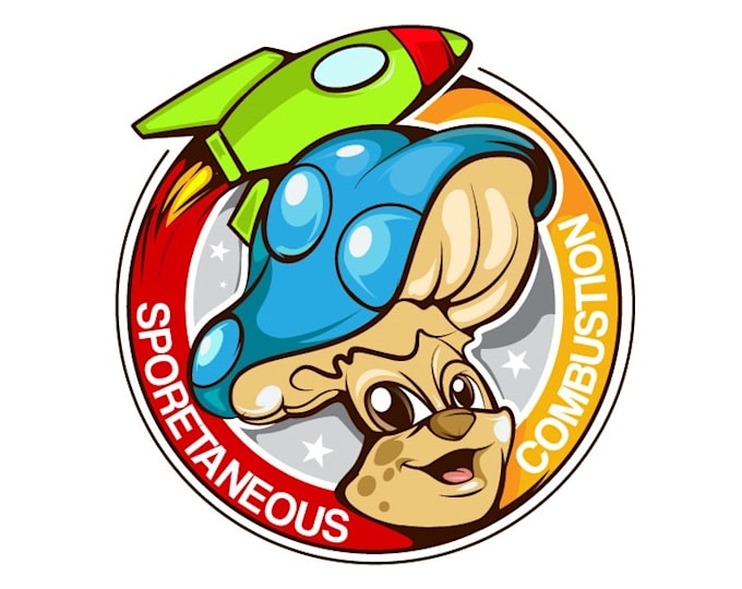 do make an modern custom mushroom logo