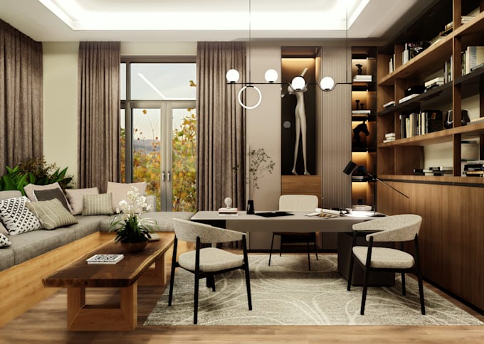 do interior design, 3d home exterior design and architectural rendering