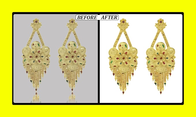 do luxury jewelry photo retouching and product photography editing