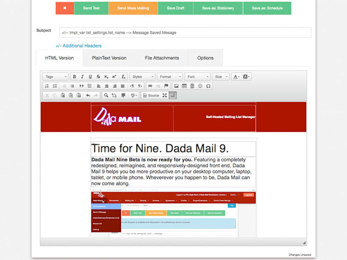 design responsive email template