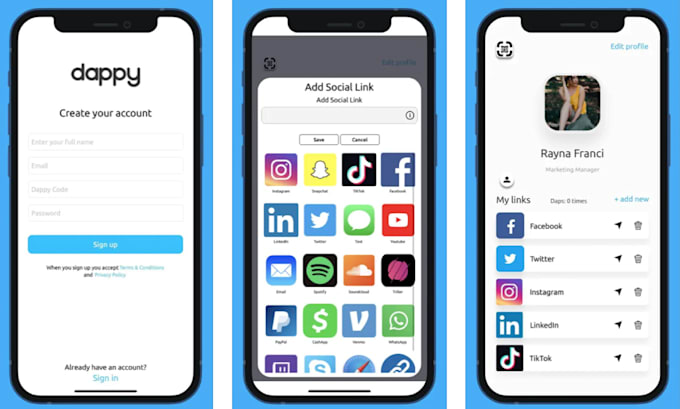 develop nfc, qr code or scanner ios and android app