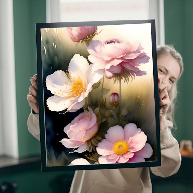 Create stunning digital wall art for your home or office by Shivyogi99