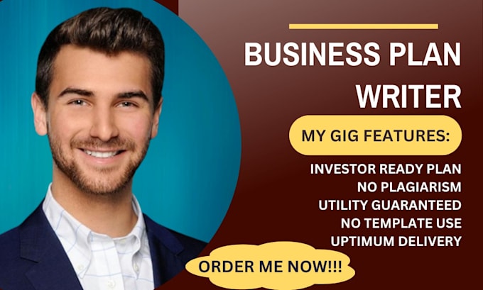 Write a topnotch business plan, pitch deck, financial plan by Austin