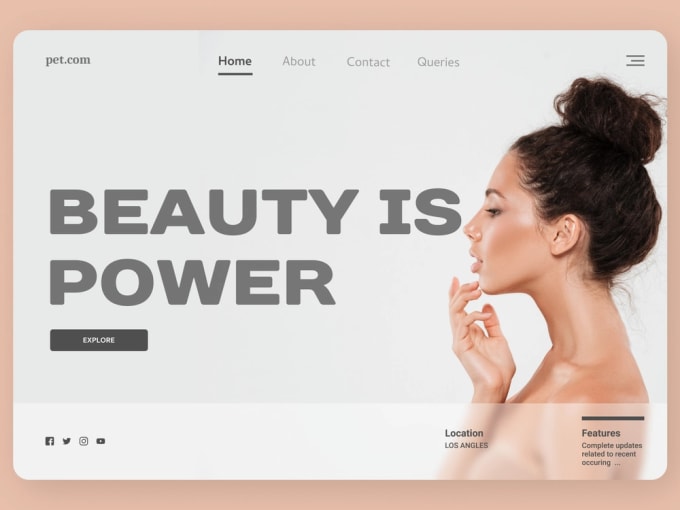 Build a reactjs landing page by Tareqfl Fiverr
