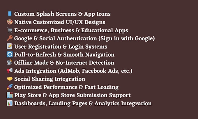 convert website to android and IOS using webview