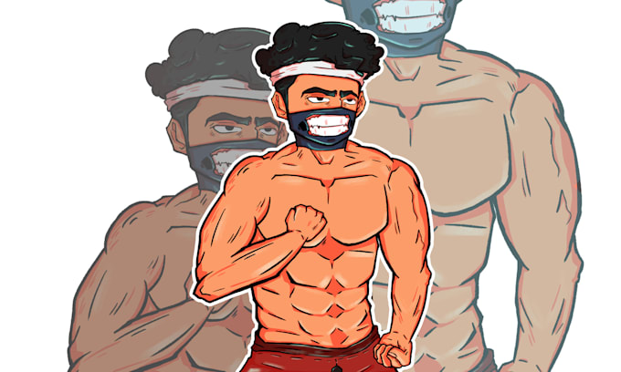 draw cartoon characters for you