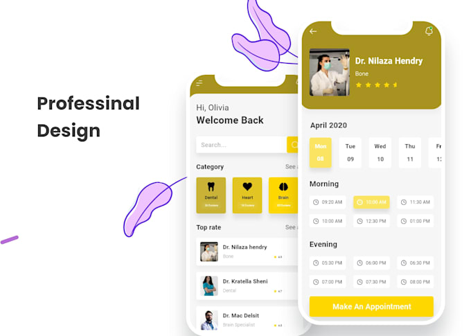 Do mobile app ui ux design for android and ios by Chawi_design | Fiverr