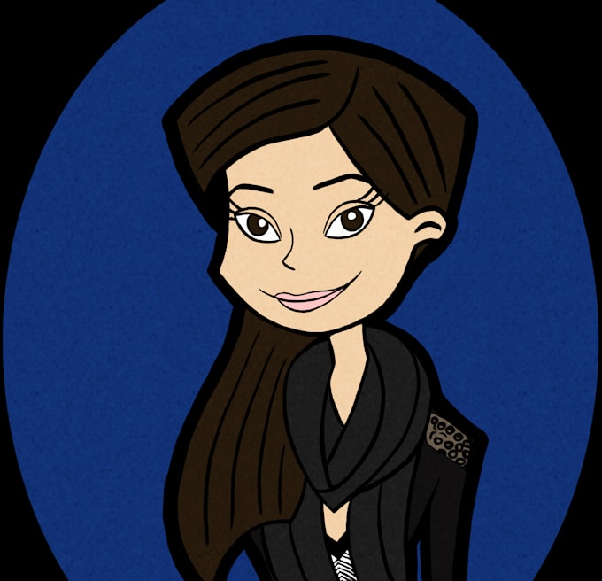 create your Retro Cartoon Character, Avatar, Logo