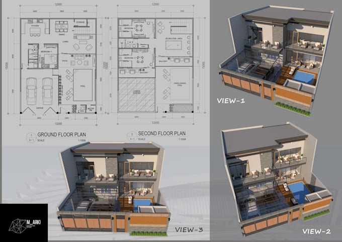be you professional 3d architect and planner