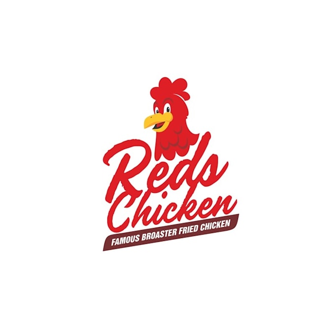 design elegant super fried chicken restaurant logo