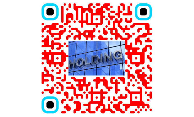 prepare a qr code with your business logo