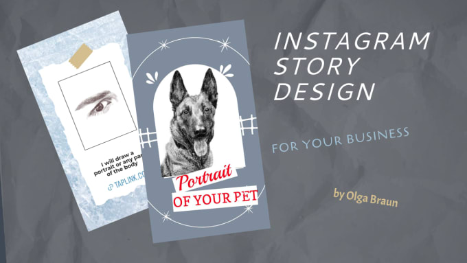 make an instagram story design