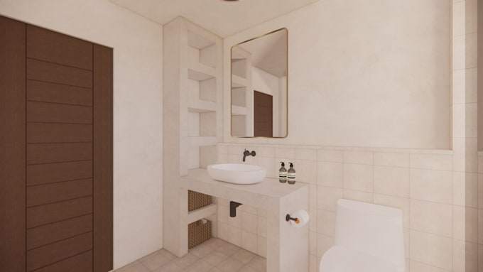 create a 3d sketchup model of your space