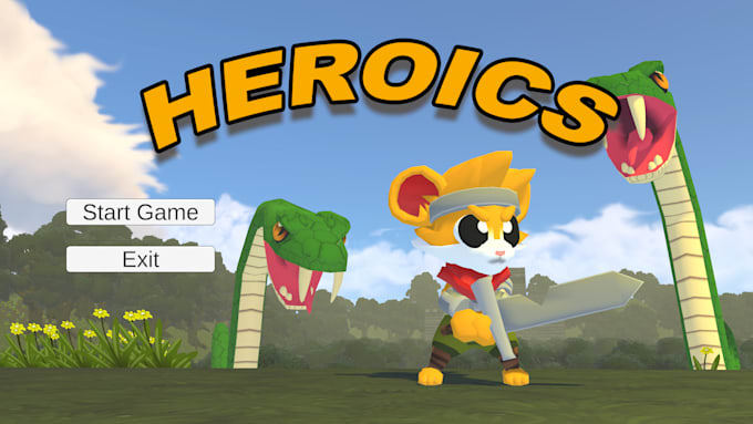 create a retro low poly 3d character
