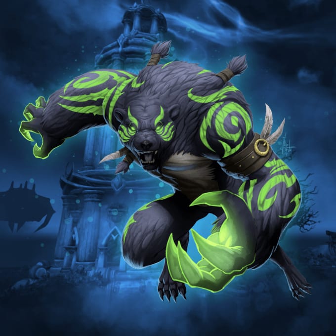 Guardian druid mage tower by Pappnorbi Fiverr
