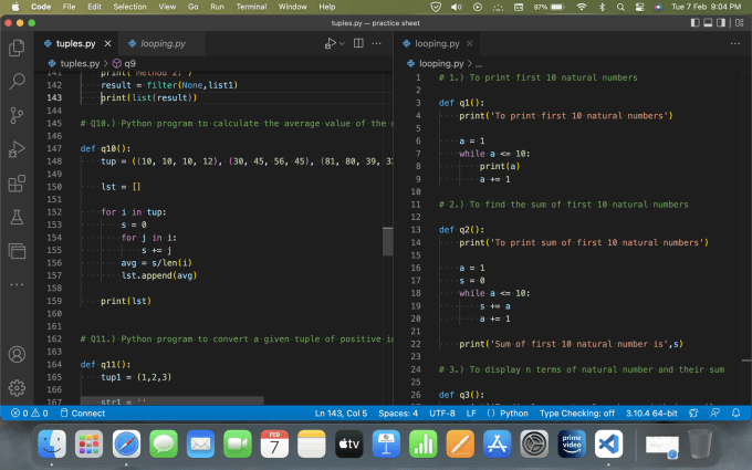 Write basic python codes for you by Mohdaaman | Fiverr