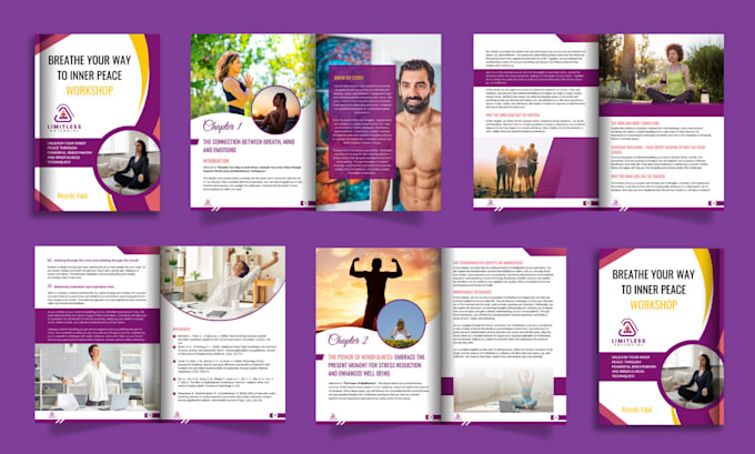 design professional canva ebook, PDF, workbook and lead magnet