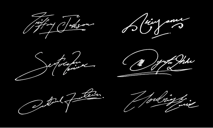 Design Unique Handwritten Autograph And Artistic Signature Logo By Design Unique Handwritten Autograph And Artistic Signature Logo By