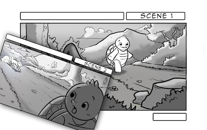 Create a storyboard of your script by Asa_artworks | Fiverr