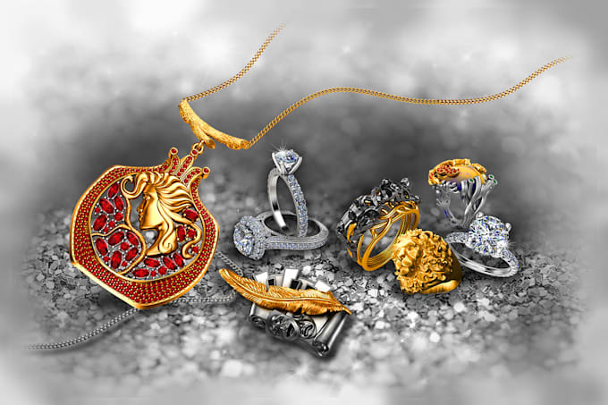 do  customized jewelry 3d designs like rings