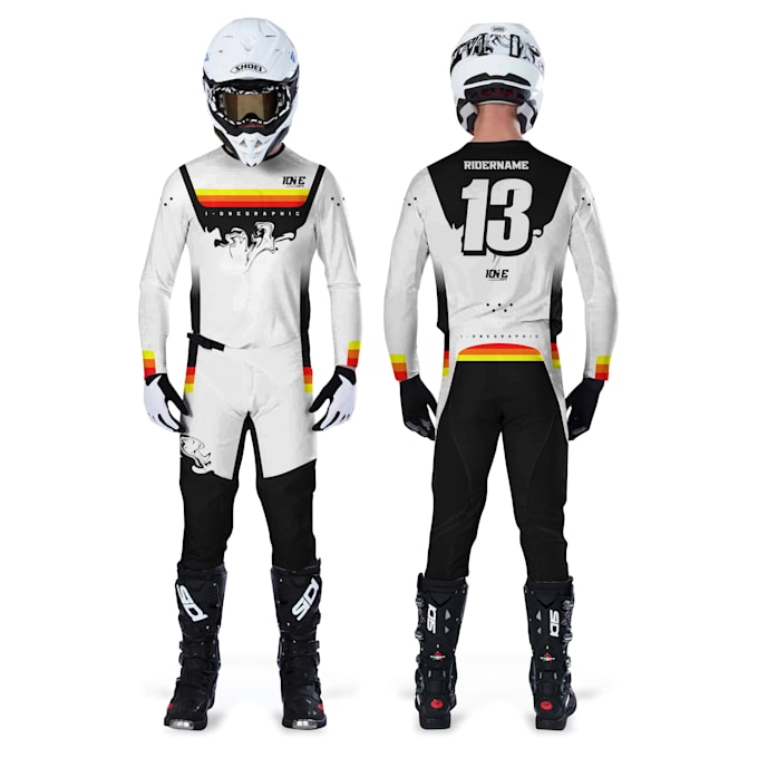 make motocross jersey and gear set design