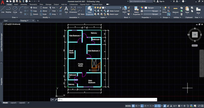 turn your sketch into 2d floor plan