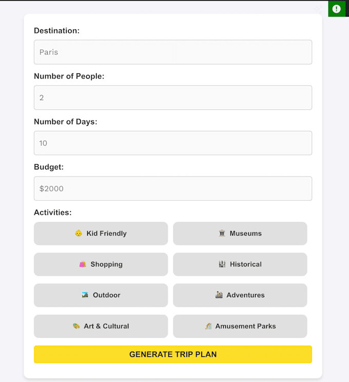 add a smart ai form with instant PDF downloads to your site